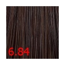 Тон 6.84 темный русый шоколадный медный  Indola