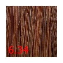 Тон 6.34 темный русый золотистый медный  Indola