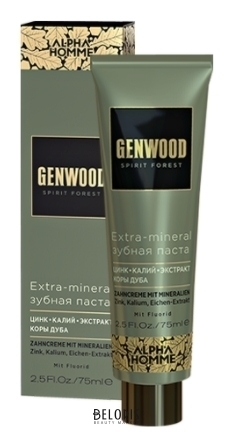 Зубная паста Extra-mineral Genwood Estel Professional Alpha Homme Genwood