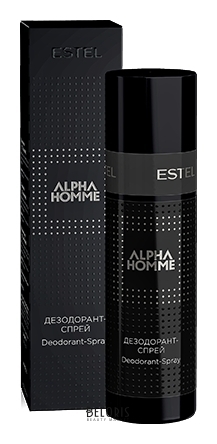 Дезодорант-спрей для тела Alpha Homme Estel Professional Alpha homme