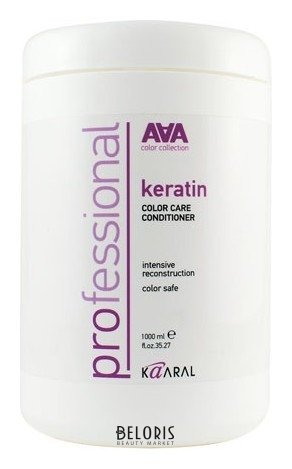 Кератиновый кондиционер для окрашенных и волос после химии Keratin Color Care Condit Kaaral AAA KERATIN COLOR CARE