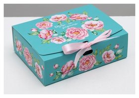 Складная коробка подарочная «Тебе на радость», 16.5 × 12.5 × 5 см Дарите счастье