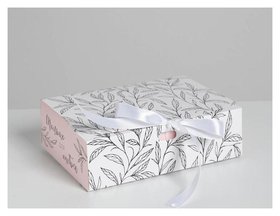 Складная коробка подарочная «Только для тебя», 16.5 × 12.5 × 5 см Дарите счастье