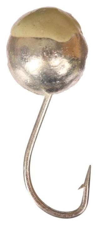

Мормышка «Шар» с отверстием, цвет Silver Plated, с фосфорной пяткой, D=6, 5 шт.