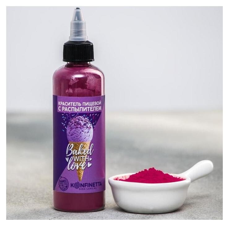 Кондитерский распылитель Donut Worry, 50 г  Konfinetta