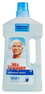 Средство для мытья пола Mr. Proper бережная уборка 1л Mr. Proper