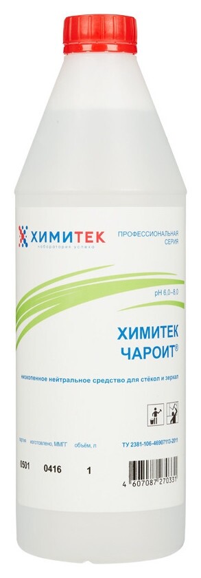 Профхим для стекл-зеркал поверхн,конц. химитек/чароит,1л  Химитек