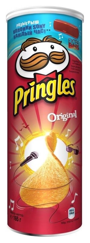 Чипсы Pringles Original, 165гр.