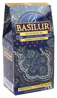Чай Basilur восточная коллекция волшебные ночи листовой черный, 100г 71377 Basilur