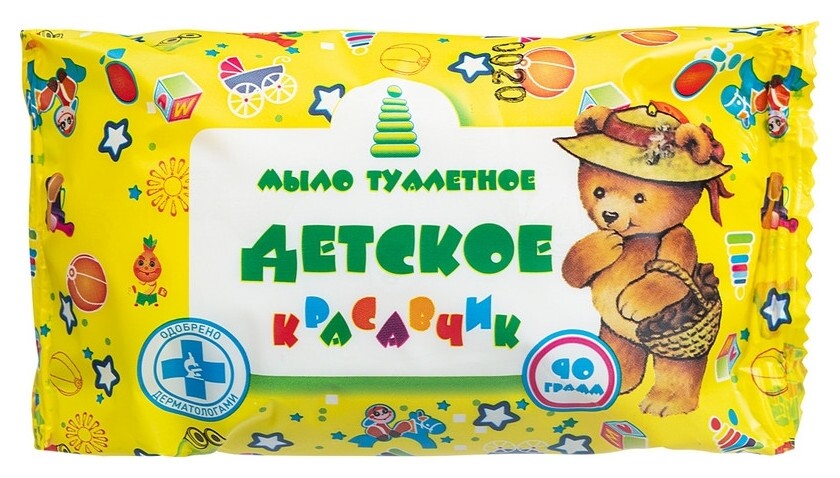 Мыло туалетное 90г  детское  меридиан  Меридиан