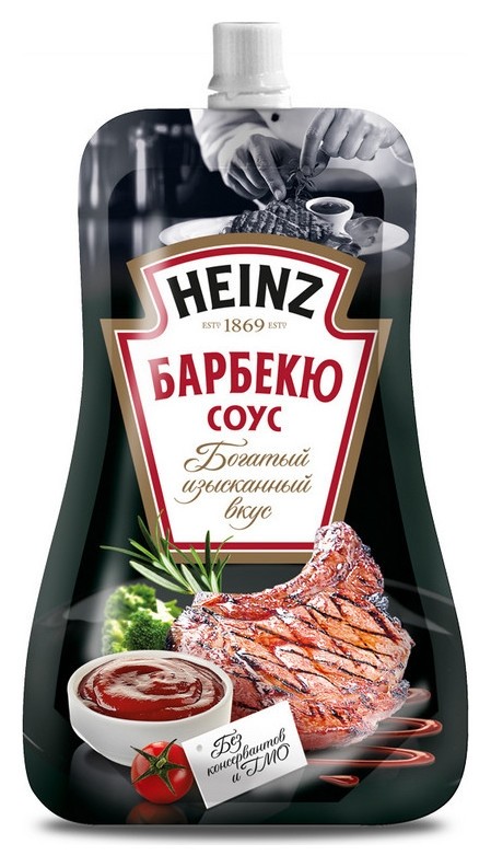 

Соус Heinz томат.барбекю дой-пак, 230 г