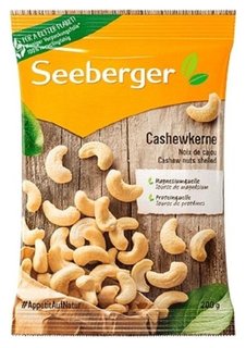 Орехи Seeberger кешью, 200г Seeberger
