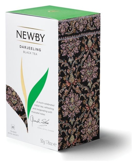 

Чай Newby дарджилинг черный 25 пакетиков