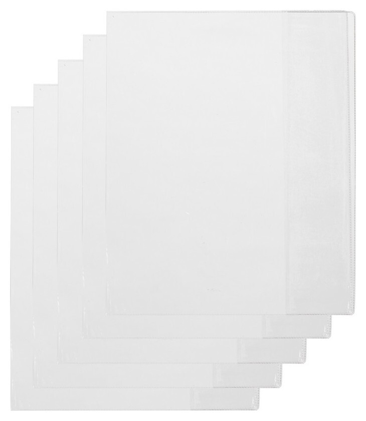 Набор обложек №1school для учеб.петерсона,5шт,267х420,пвх,110мкм  №1 School