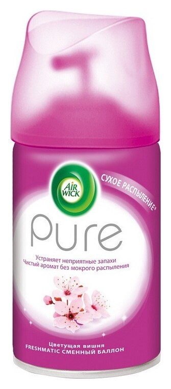Баллон сменный для автоосвежителя Цветущая вишня Pure   Airwick