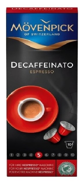 

Кофе в капсулах Movenpick Espresso Decaffeinato, 10 капсул