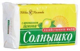 Мыло хозяйственное с ароматом лимона Невская косметика
