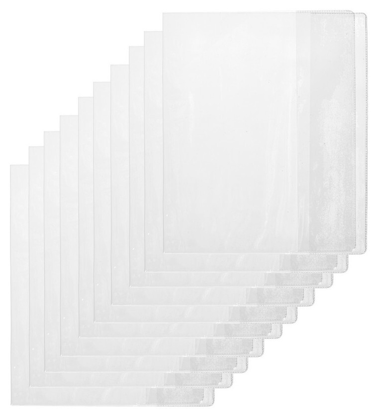 Набор обложек №1school для днев,тетр,10шт,212х350,пвх,110мкм  №1 School