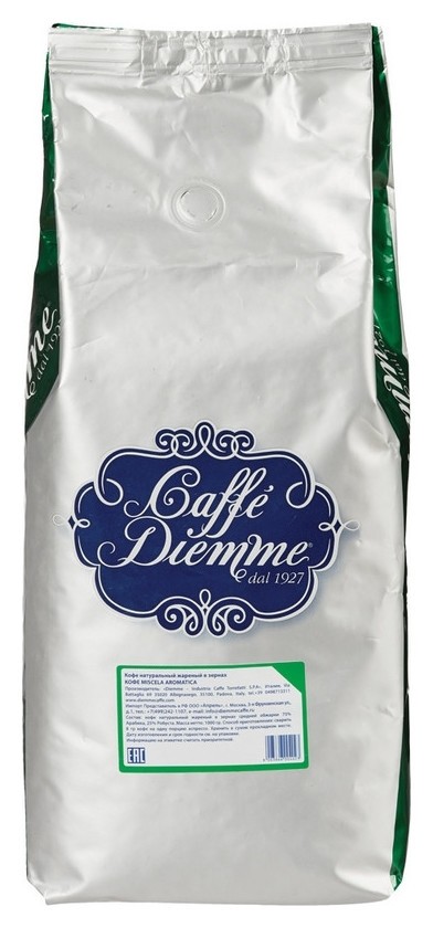 

Кофе Diemme Caffe Miscela Aromatica в зернах, 1 кг