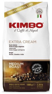 Кофе Kimbo Extra Creаm в зернах, 1кг Kimbo