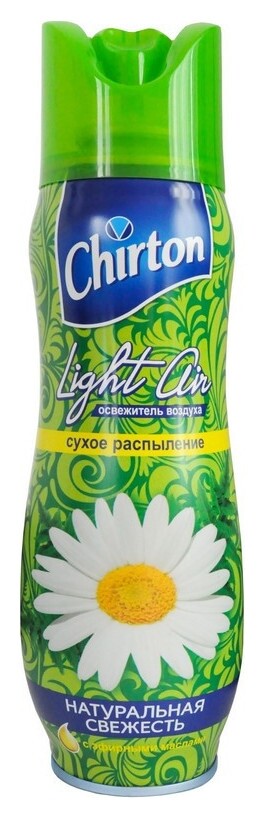 Освежитель воздуха Chirton Light Air натуральная свежесть300мл сухое распыл  Chirton
