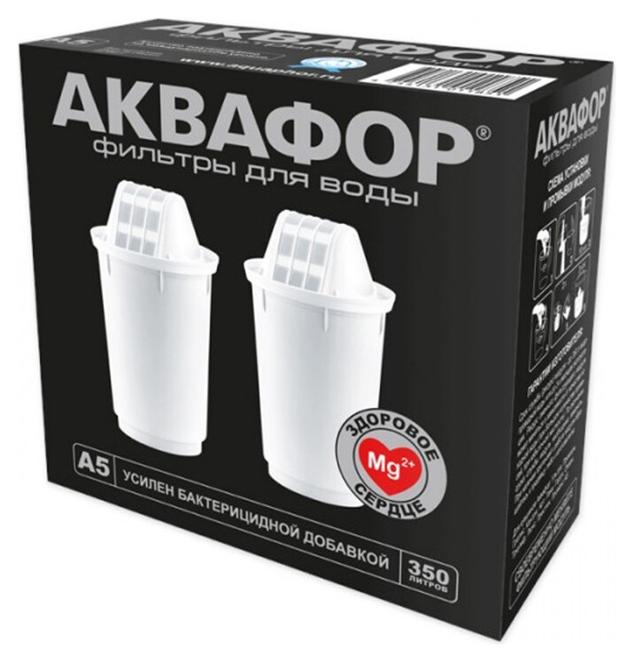 Фильтр картридж сменный к фильтру аквафор А5 (2шт/уп)  Аквафор