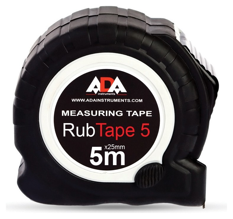 

Рулетка ADA Rubtape 5 (Сталь, с двумя стопами, 5 м) (а00156)