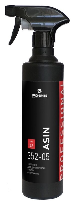 Профхим сантех сл/кисл для деликат очистки акрил-мет Pro-brite/asin, 0,5л_т/р  Pro-brite