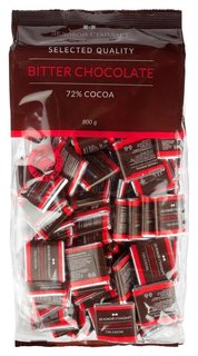 Шоколад порционный Деловой Стандарт горький 72% Деловой стандарт
