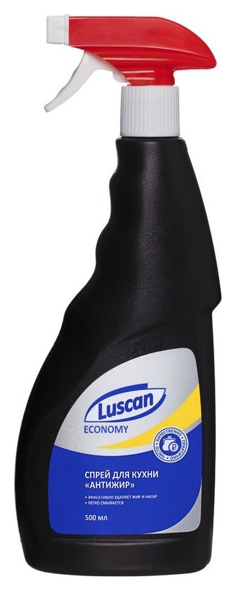 Чистящее средство для кухни Luscan Economy 500мл спрей антижир,антинагар