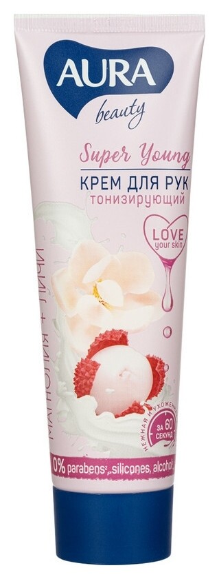 Крем для рук Aura Beauty тонизирующий 75мл 10066  Aura