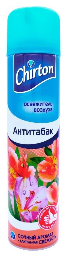 Освежитель воздуха Chirton антитабак 300мл Chirton