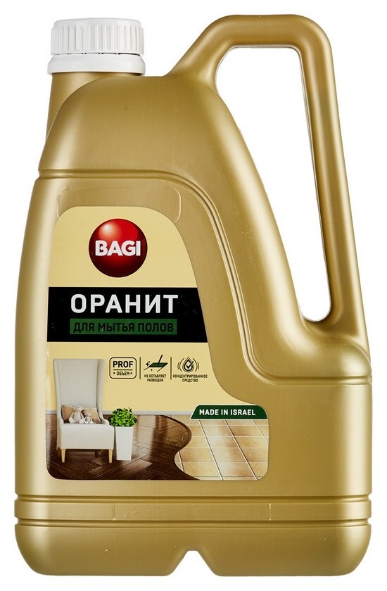 Средство для мытья пола оранит 3л Bagi  Bagi
