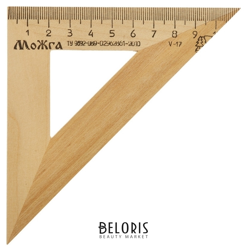Треугольник деревянный 11см, угол 45 градусов, можга с-138 Можга