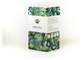 Чай Niktea молочный улун зелен. 25 пакx2гр/уп Niktea