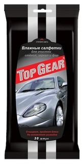 Салфетки влажные для стекол Top Gear №30 Top Gear