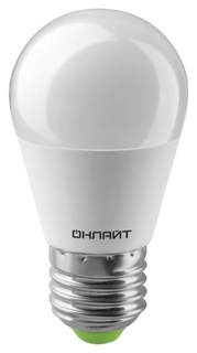 Лампа светодиодная онлайт Oll-g45-10-230-2.7k-e27-promo 10вт Е27 2.7к 82912 Онлайт