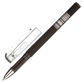 Ручка гелевая Attache черный,0,5мм, конусный наконечник Attache