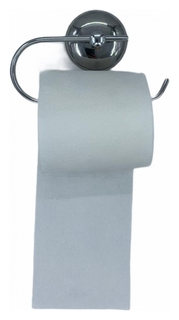 Держатель для туалетной бумаги металлич.хромирован.без крышки 