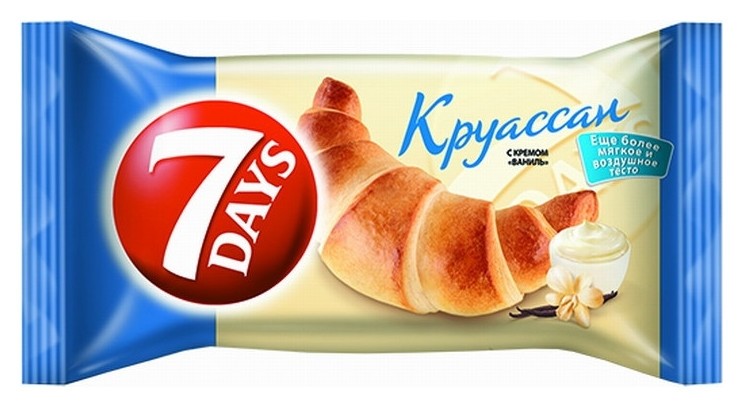 

Круасаны 7 Days миди ваниль 65г
