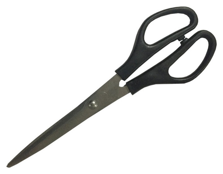 Ножницы Attache Economy 160 мм,с пласт. эллиптич. ручками, цвет черный