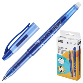 Ручка гелевая Attache Selection стираемая, синий, Egp1601 Attache