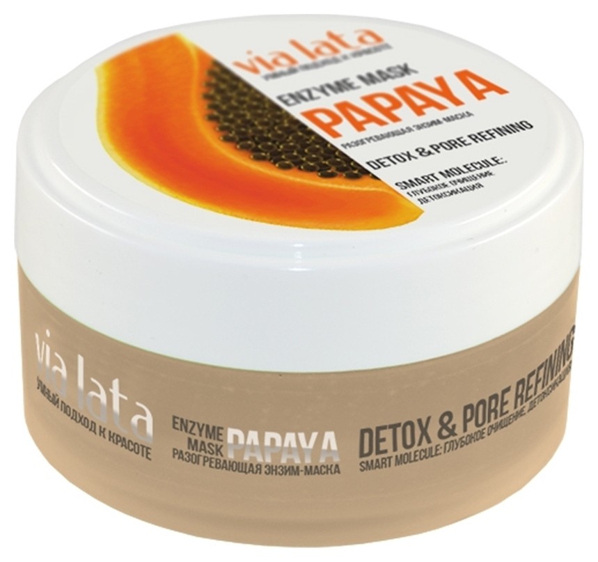 Разогревающая энзим-маска Enzyme Mask  Via Lata