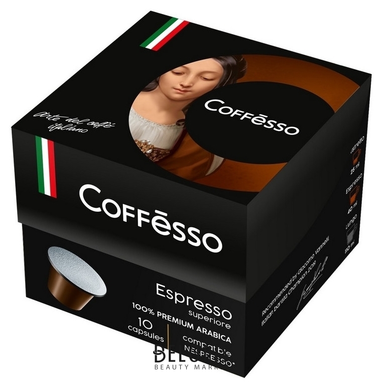 Кофе в капсулах Coffesso Espresso Superiore, 10шт Coffesso
