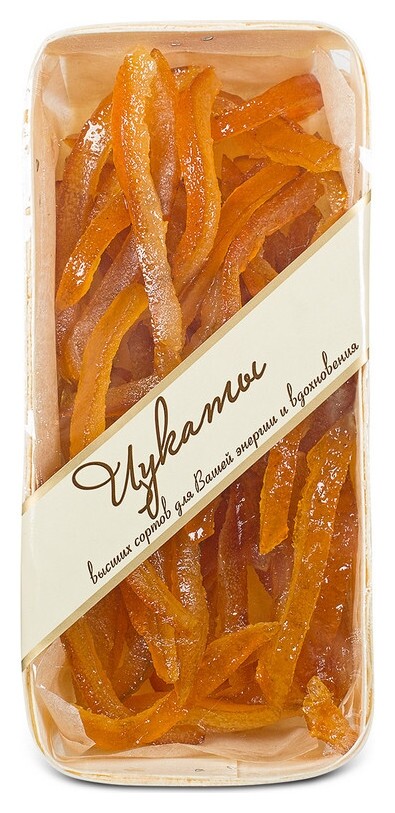 Сухофрукты апельсины цукаты сушеные аркада, 200г Аркада