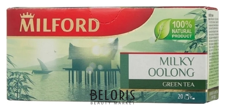 Чай Milford молочный оолонг зеленый, 20пак Milford