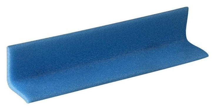 Профиль защитный г-образный, тип 50х50-6, 2000мм, синий, 10 шт/уп 