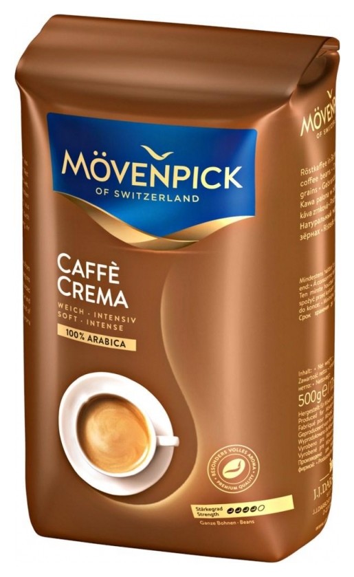 

Кофе Movenpick Caff Crema в зернах, 500г