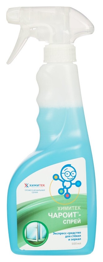 Профхим для стекл-зеркал поверхн химитек/чароит-спрей,0,5л_т/р  Химитек