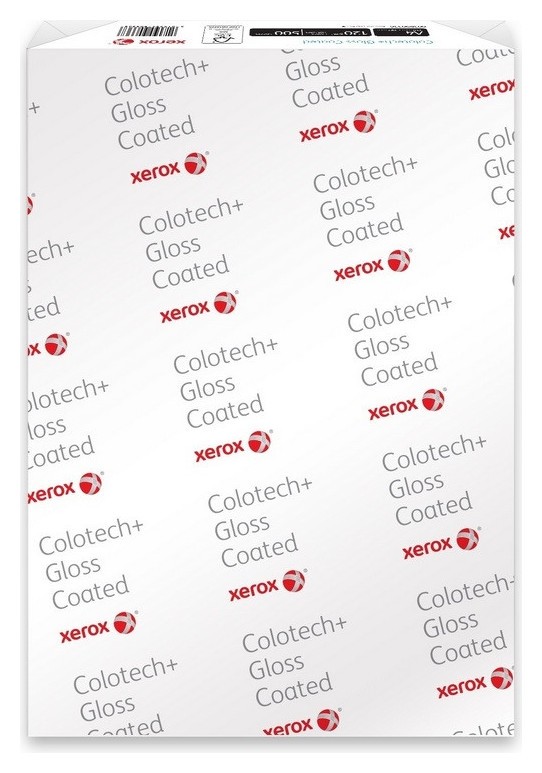 

Бумага для цв.лазер.печ. Xerox Colotech Gloss Coated (А3,210г,133%cie)250л